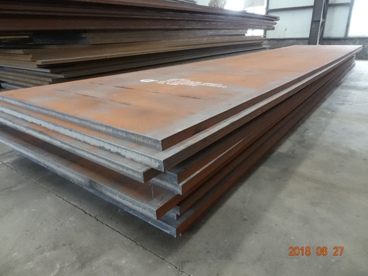 Odporna na zużycie płyta stalowa o wysokiej wytrzymałości Corten Carbon 500 mm