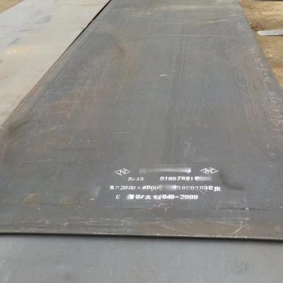 Płyta ścieralna ze stali manganowej Mn13 65HRC, grubość 150 mm