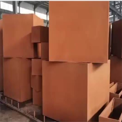 Corten Płyta ze stali miękkiej walcowanej na gorąco Q235NH Q355NH Odporna na warunki atmosferyczne