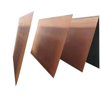 Corten Walcowana na gorąco blacha ze stali miękkiej 3000 mm Odporna na warunki atmosferyczne