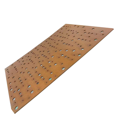 0,8-1,2 mm A588 Stalowa płyta Corten 0,6 m-3 m AISI ASTM DIN