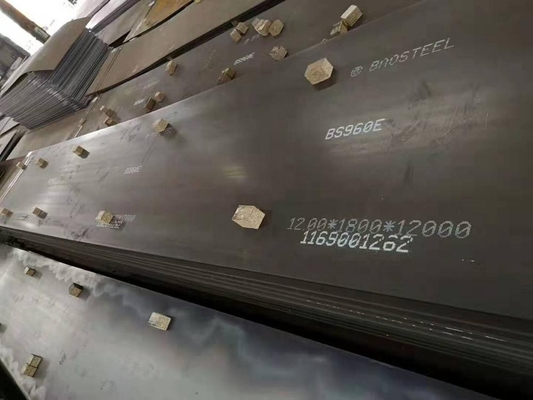 ASTM A572 Gr50 Płyta ze stali stopowej 15 mm walcowana na gorąco do konstrukcji