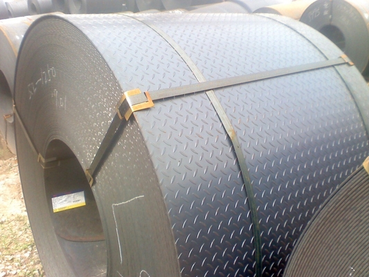 600mm-1500mm Walcowana na gorąco cewka w kratkę JIS SS400