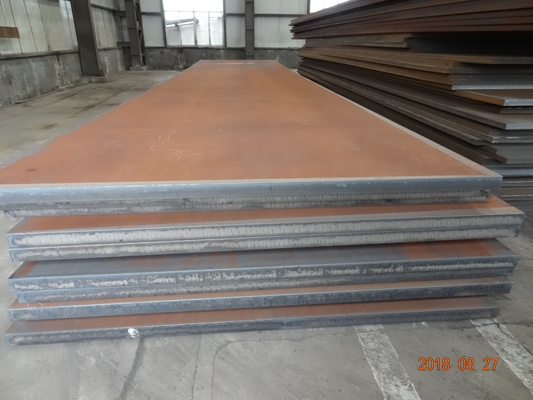 Odporna na zużycie płyta stalowa o wysokiej wytrzymałości Corten Carbon 500 mm