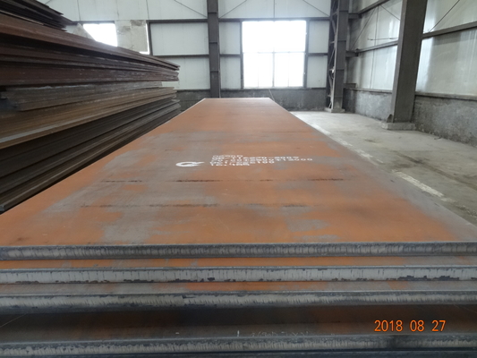 Odporna na zużycie płyta stalowa o wysokiej wytrzymałości Corten Carbon 500 mm