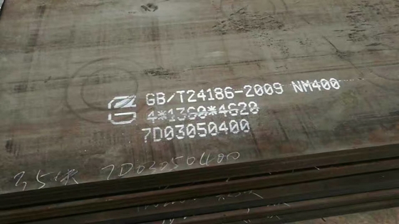 NM400 NM360 NM450 NM500 Płyta odporna na ścieranie 4mm-200mm