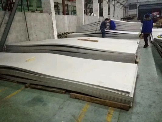 PVC 1mm walcowane na zimno 316ti 304 blachy ze stali nierdzewnej 4x8