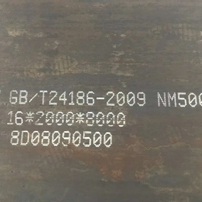 Odporna na ścieranie blacha stalowa Nm450 Blacha 120 mm