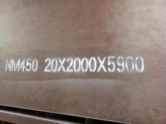 Technologia hartowania + odpuszczania zużycie Odporna stal AR400 AR500 dla inżyniera górnictwa